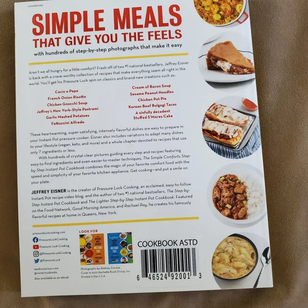 The‎ Simple Comforts Step-by-Step Instant Pot Cookbook: Easy Comfort Food